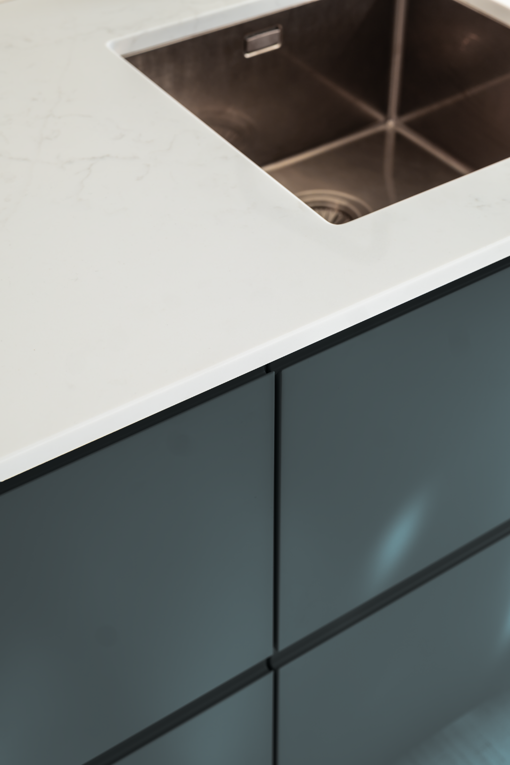 METOD lade No. 2 Dark Blue 40 cm / 10 cm / Nee