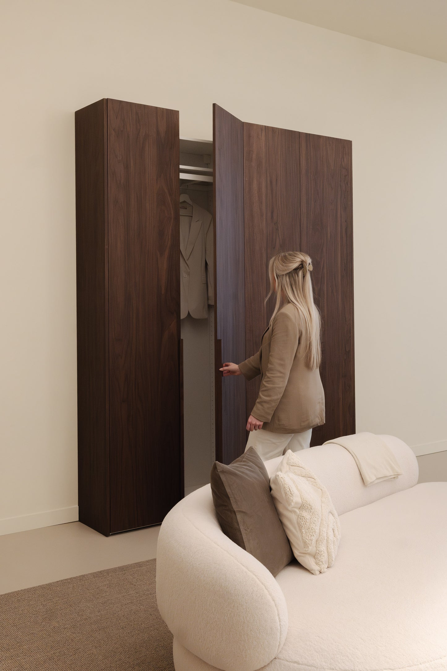 PAX bedekkingspaneel No. 1 Dark Walnut