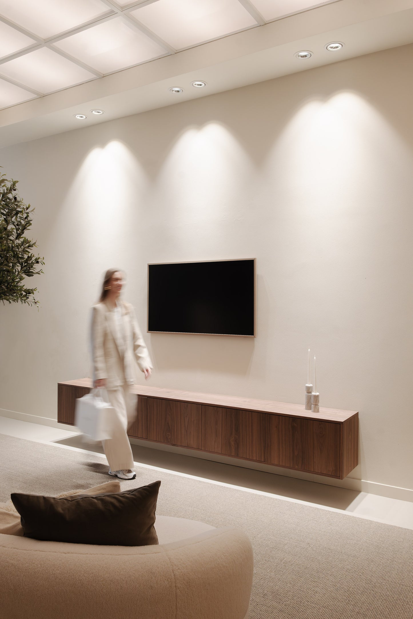 BESTÅ onderpaneel No. 1 Pure Walnut