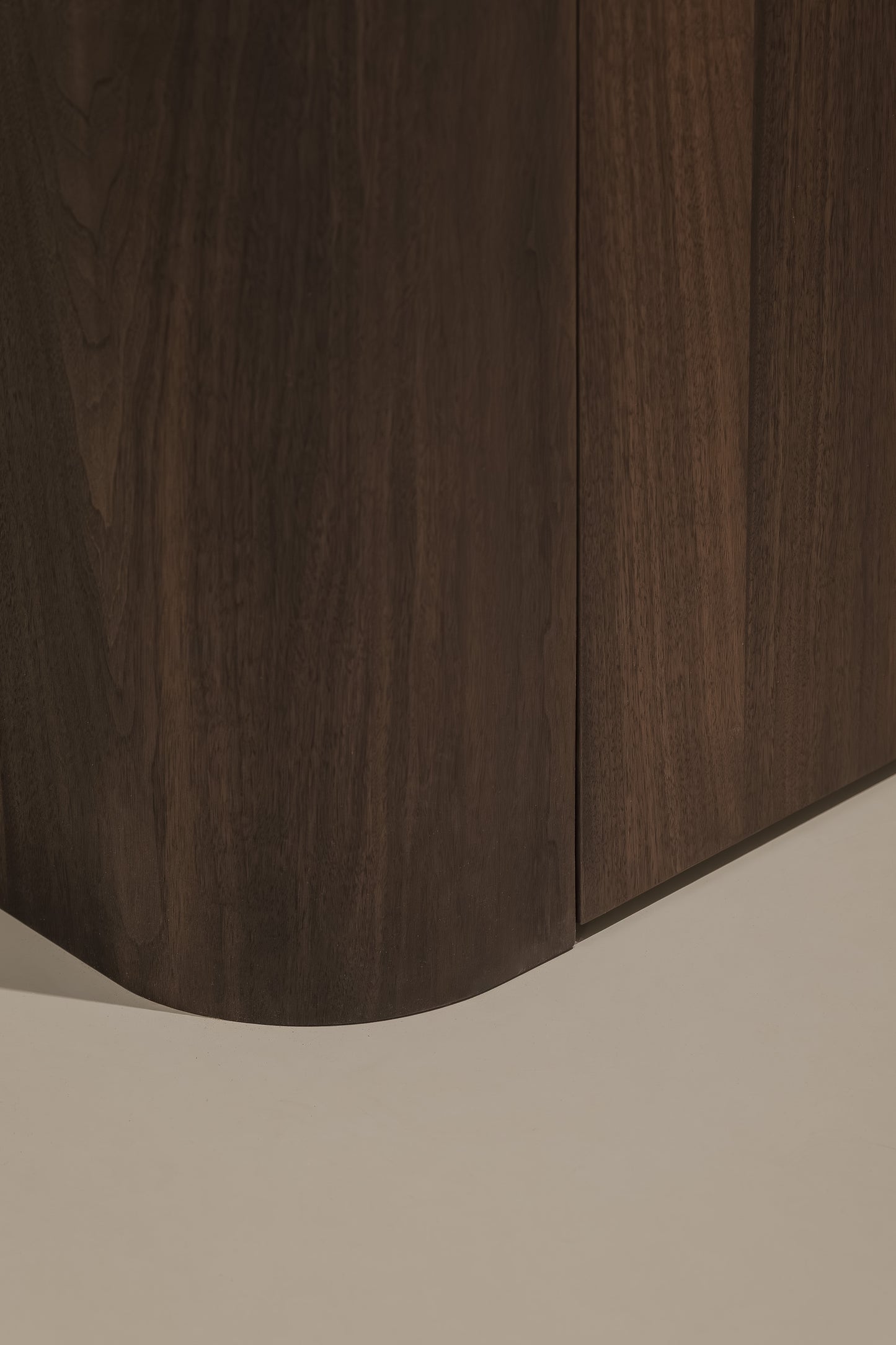 PAX afgerond bedekkingspaneel No. 1 Dark Walnut