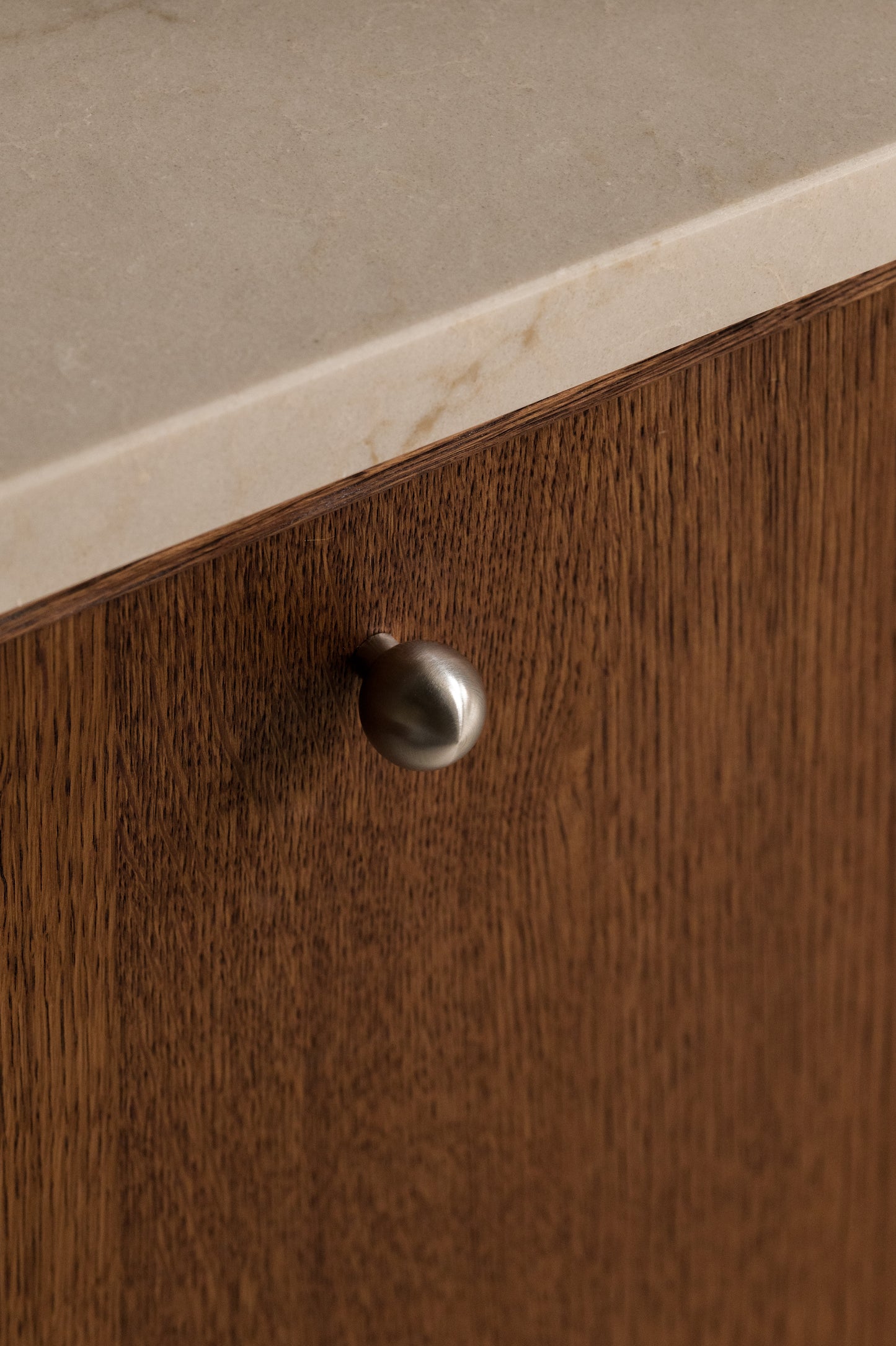 Round Steel Knob