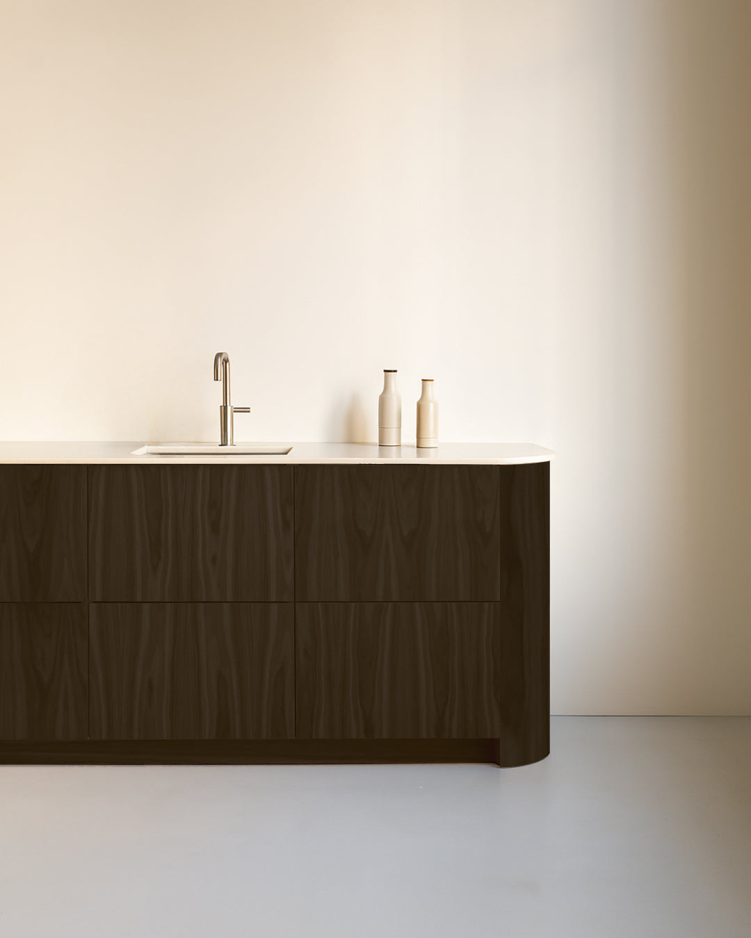 METOD afgerond bedekkingspaneel No. 1 Shadow Walnut