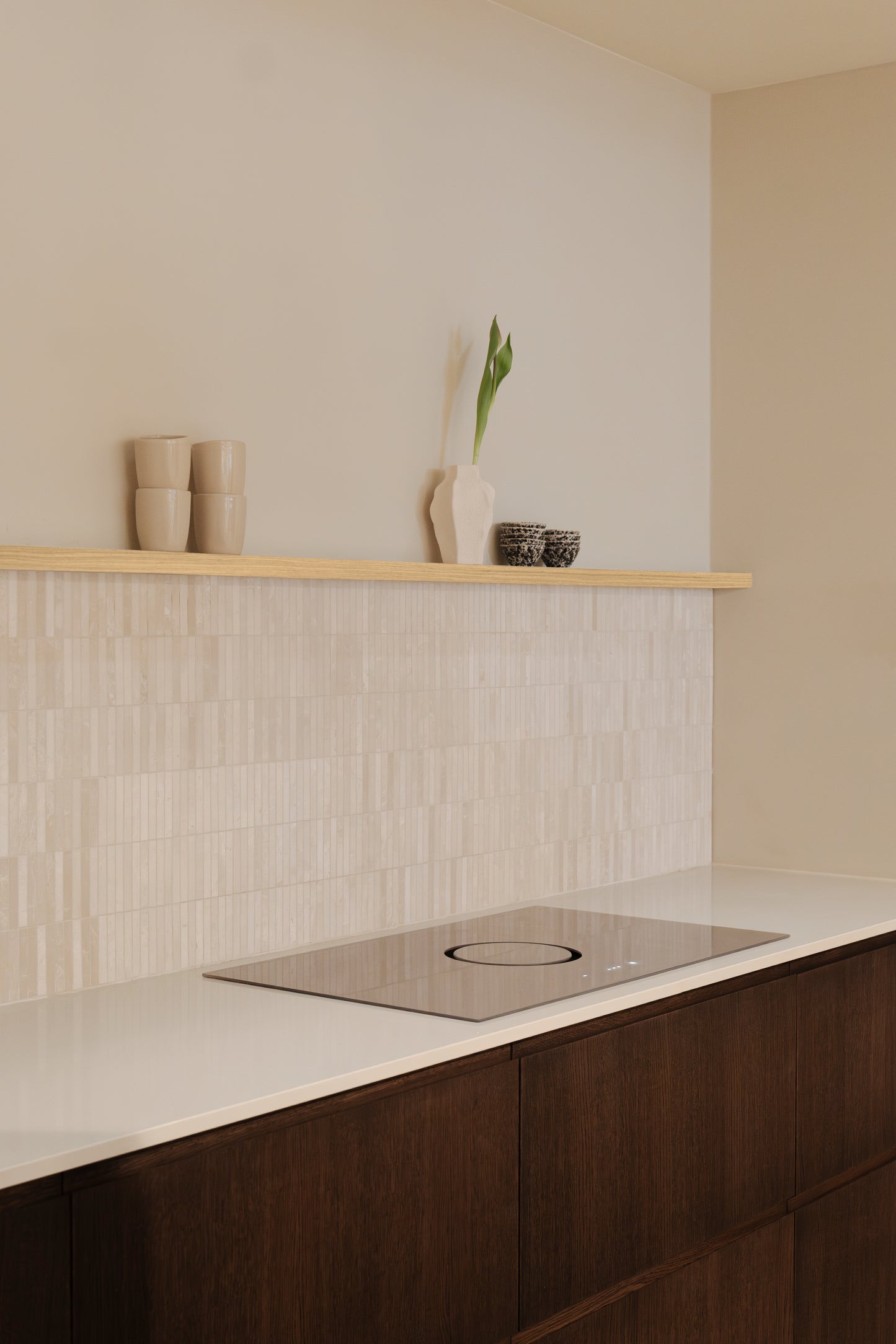 Wall shelf Clear Oak