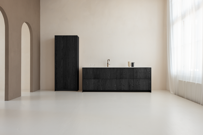 METOD bedekkingspaneel No. 1 Black Oak 10 cm / 40 cm