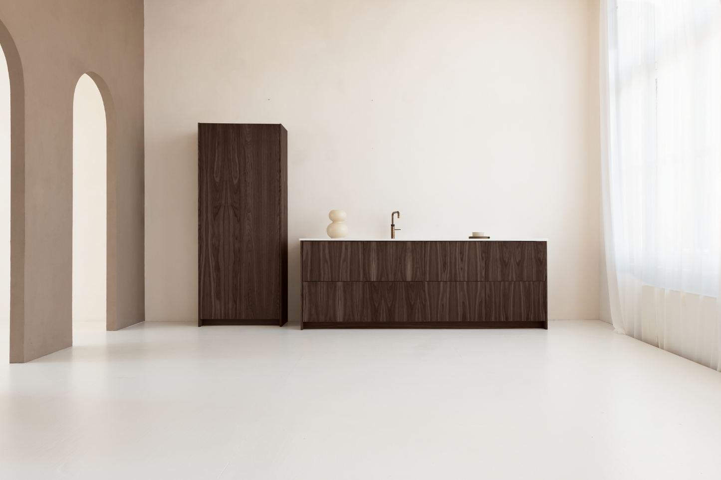 Panel de cobertura METOD n.º 3 Dark Walnut