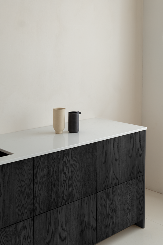 METOD bedekkingspaneel tot vloer No. 1 Black Oak 10 cm / 88 cm