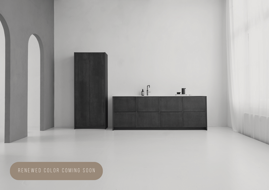 Kücheninsel Boden-Abdeckplatte No. 5 Night Oak