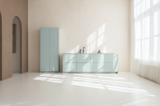 METOD klepdeur No. 1 Light Blue 60 cm / 40 cm / Nee