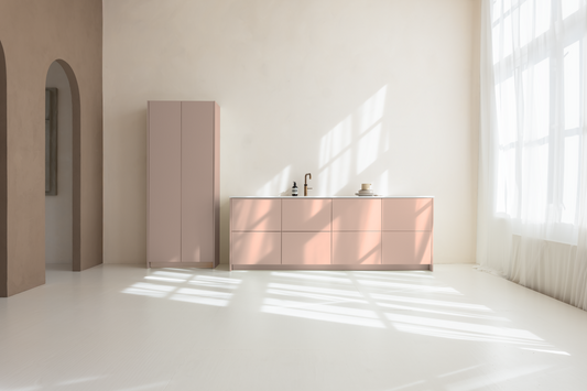 METOD klepdeur No. 1 Pink 60 cm / 40 cm / Nee