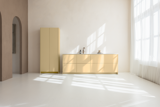 METOD klepdeur No. 1 Yellow 60 cm / 40 cm / Nee