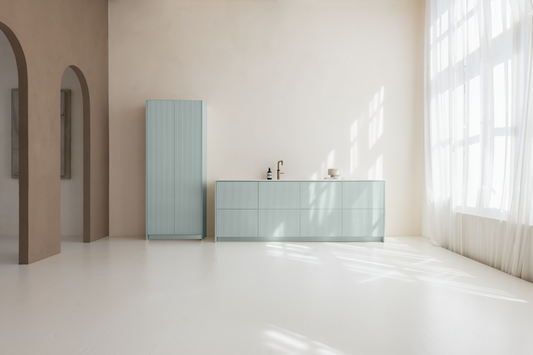 METOD klepdeur No. 3 Light Blue 60 cm / 40 cm / Nee