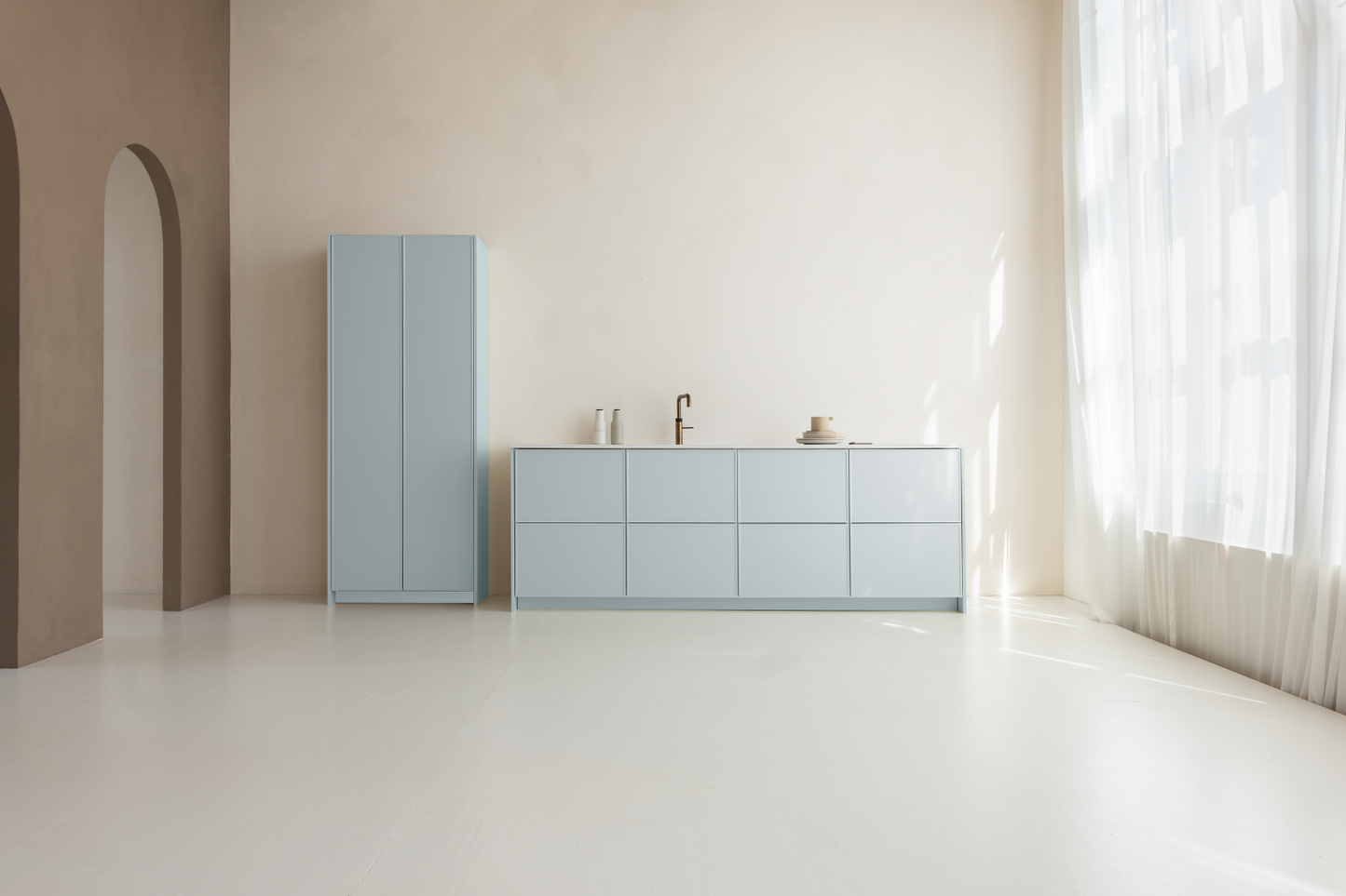 METOD Schubladenfront No.5 Light Blue