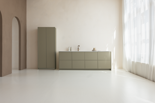 METOD klepdeur No. 5 Light Green 60 cm / 40 cm / Nee