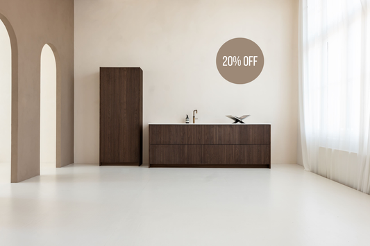 METOD deur No. 3 Dark Walnut