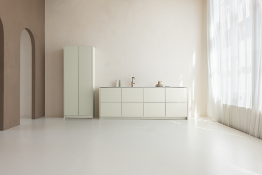 METOD vaatwasser deur No. 5 Off White 45 cm / 80 cm / Nee