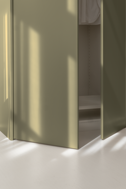 PAX hoekdeur No. 1 Light Green (2x) 52 cm / 194 cm / Nee