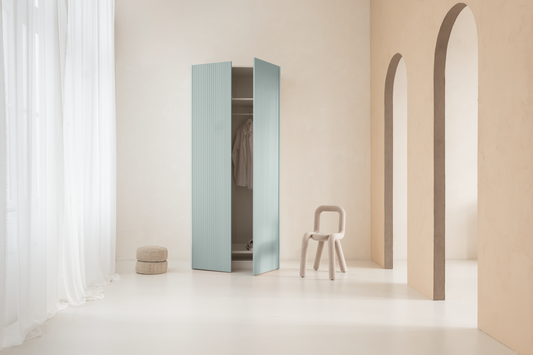 Porte d'angle PAX N° 3 bleu clair (2x)