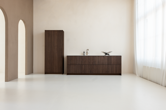 METOD deur No. 3 Dark Walnut (2x) 25 cm / 80 cm