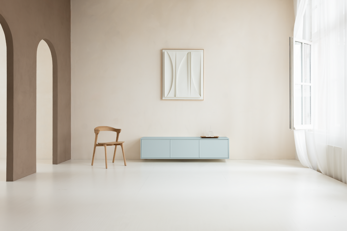 BESTÅ lade No. 5 Light Blue