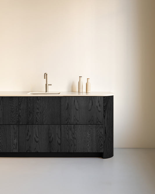 METOD curved cover panel No. 1 Black Oak