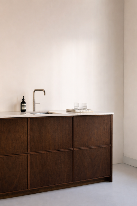 METOD vaatwasser deur No. 5 Dark Walnut