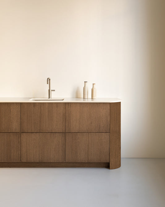 METOD afgerond bedekkingspaneel No. 1 Dark Oak