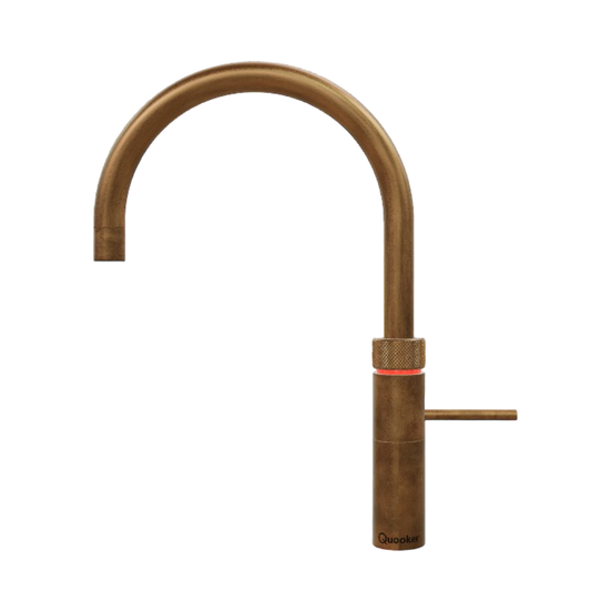 Quooker Fusion Round / Messing Patina