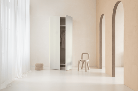 Porte d'angle PAX N° 3 Blanc cassé (2x)