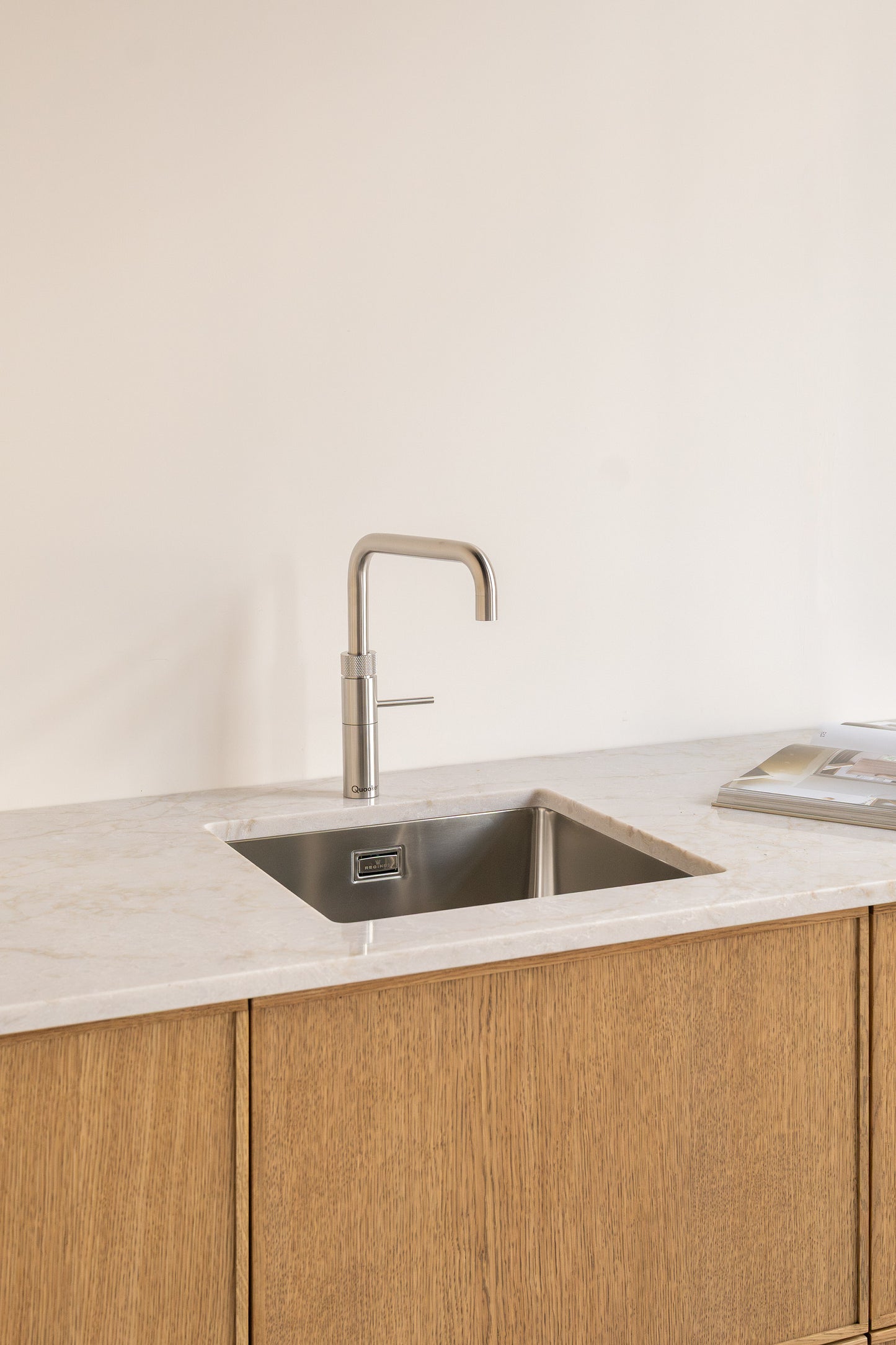 METOD Schubladenfront No.5 Framed Mid Oak