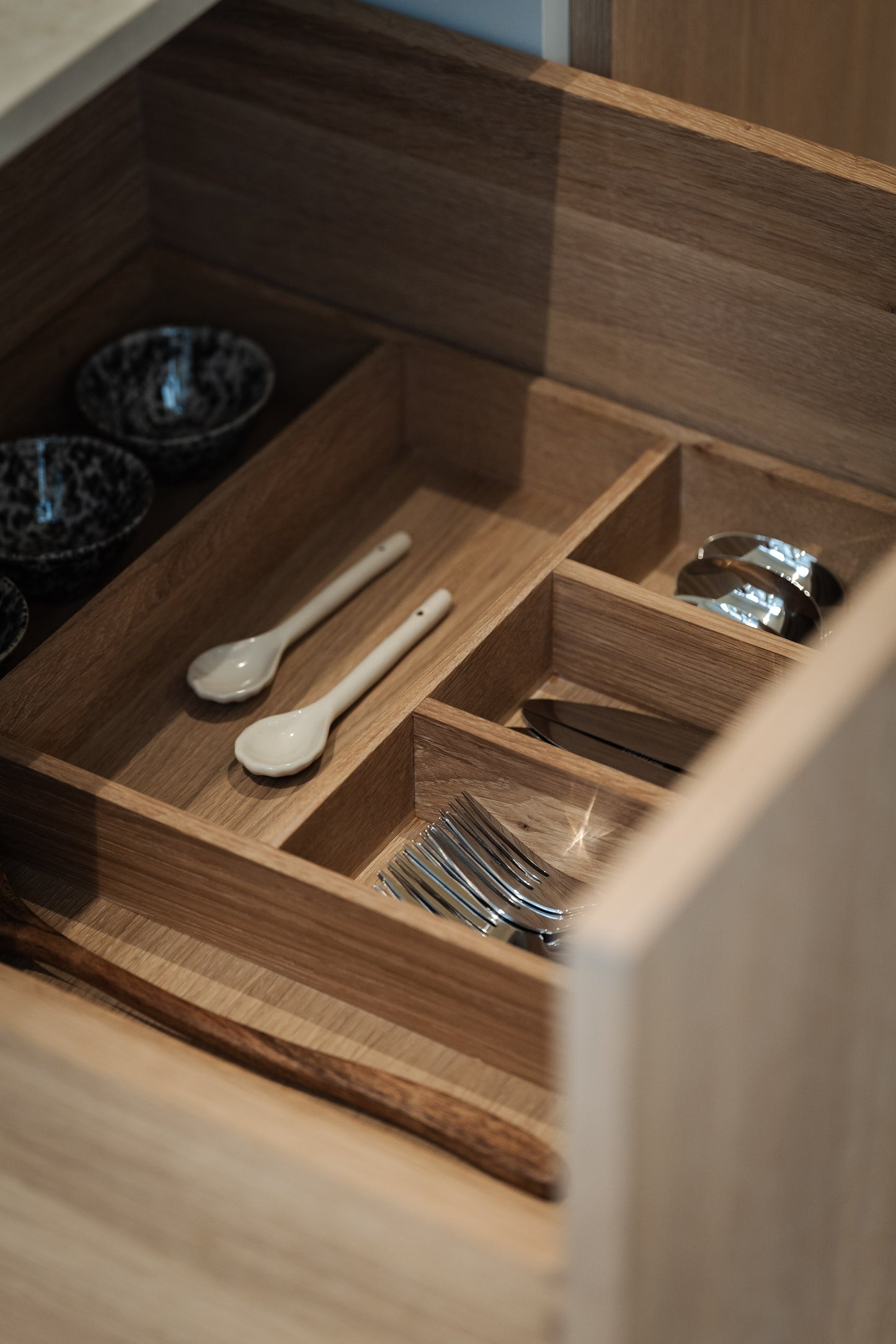 METOD wooden drawer Light Oak