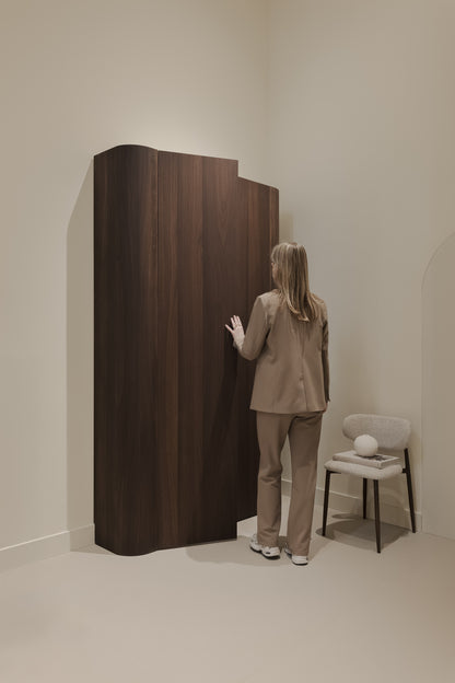 PAX afgerond bedekkingspaneel No. 1 Dark Walnut
