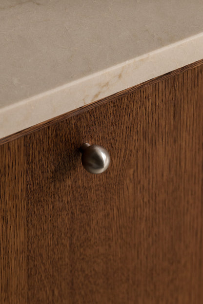 Round Steel Knob