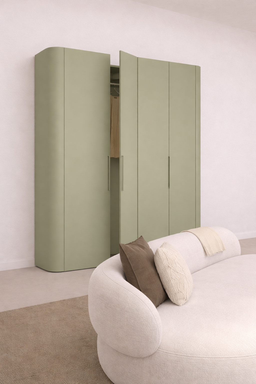 PAX afgerond bedekkingspaneel No. 1 Light Green