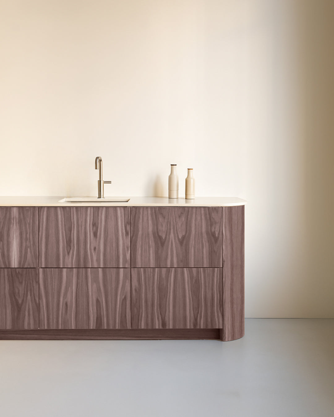 METOD afgerond bedekkingspaneel No. 1 Light Walnut