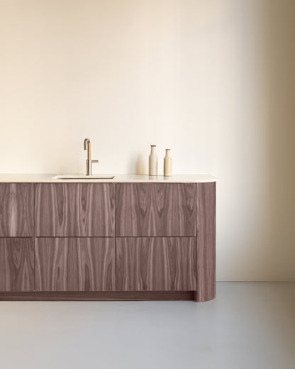 METOD afgerond bedekkingspaneel No. 1 Light Walnut