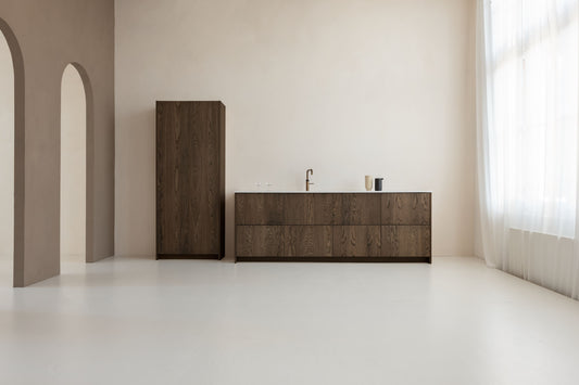 Kücheninsel Boden-Abdeckplatte No. 1 Dark Oak