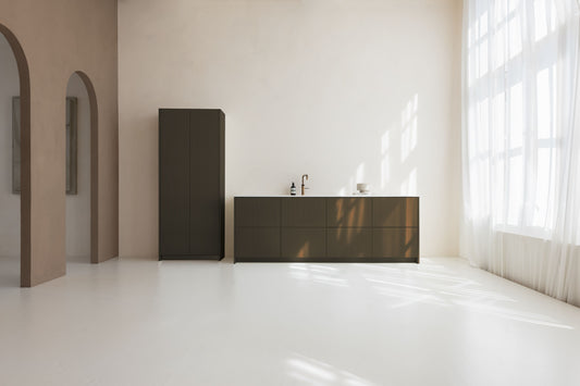 METOD bedekkingspaneel tot vloer No. 3 Dark Green - Dubbelzijdig gespoten