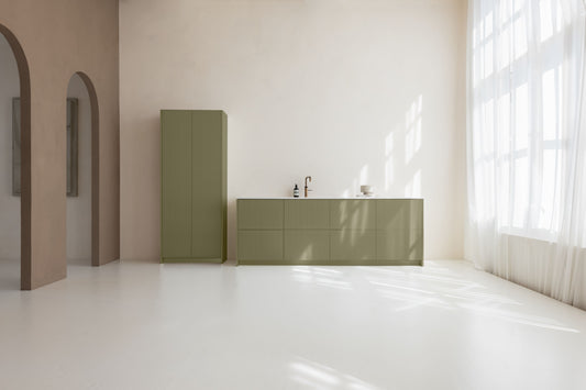 METOD bedekkingspaneel tot vloer No. 3 Light Green - Dubbelzijdig gespoten