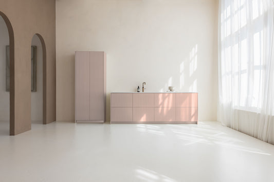 METOD bedekkingspaneel tot vloer No. 3 Pink - Dubbelzijdig gespoten