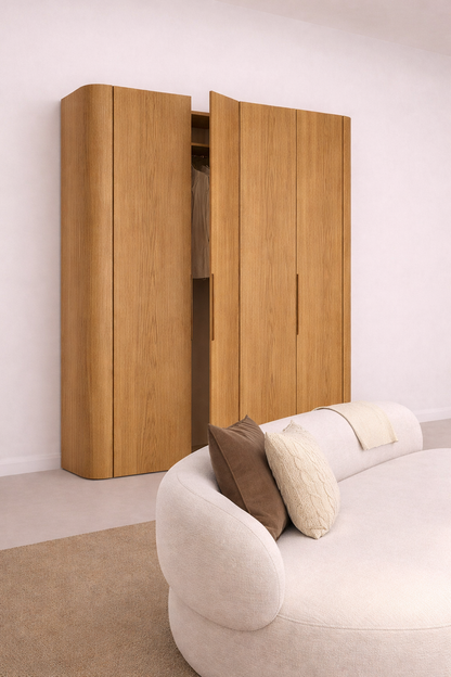 Panneau de recouvrement arrondi PAX No.1 Mid Oak