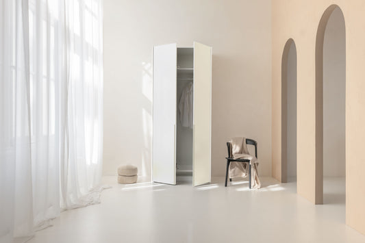 Puerta de esquina PAX Nº 2 Off White (2x)