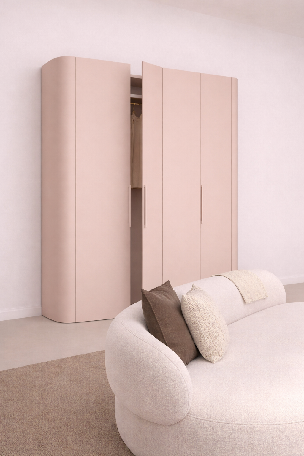 PAX afgerond bedekkingspaneel No. 1 Pink