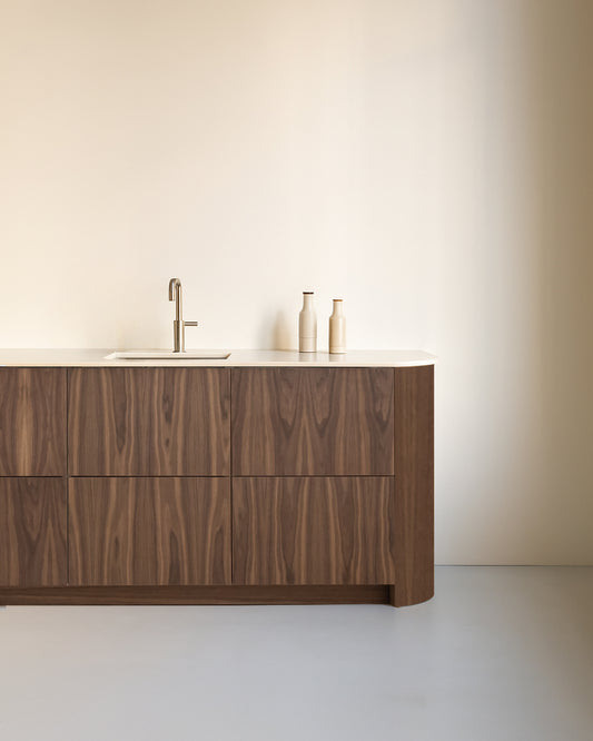 METOD afgerond bedekkingspaneel No. 1 Pure Walnut