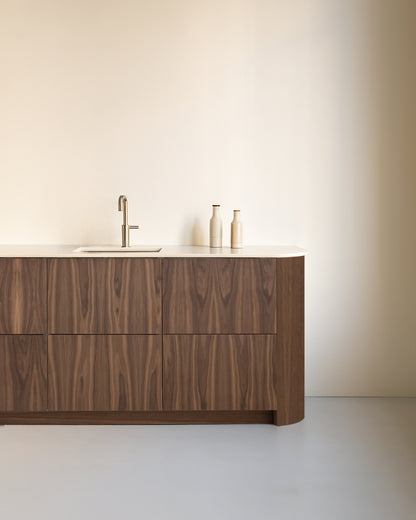 METOD afgerond bedekkingspaneel No. 1 Pure Walnut