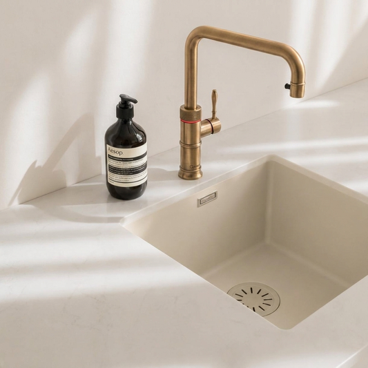 Quooker Classic Fusion Square Messing Patina
