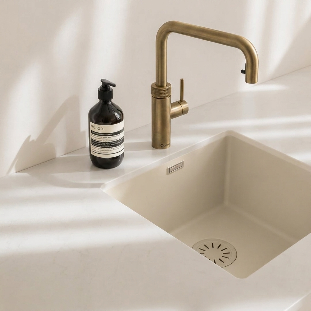 Quooker Flex Square / Messing Patina