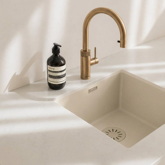 Quooker Flex Round Messing Patina