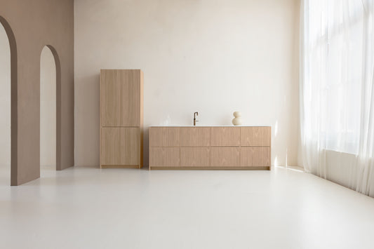 METOD Horizontal door No. 3 Light Oak