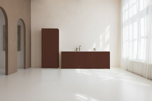 METOD cover panel until floor No. 3 Burgundy