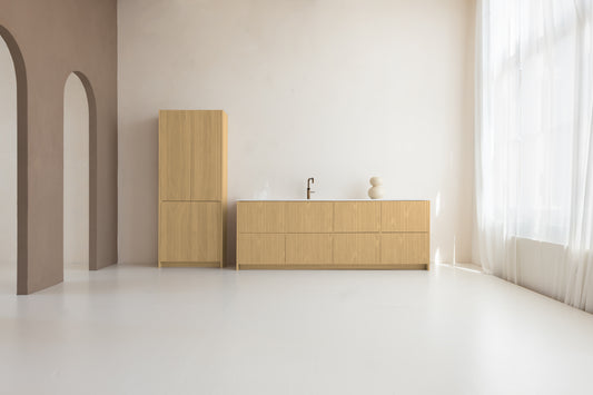 METOD cover panel to floor No. 3 Natural Oak